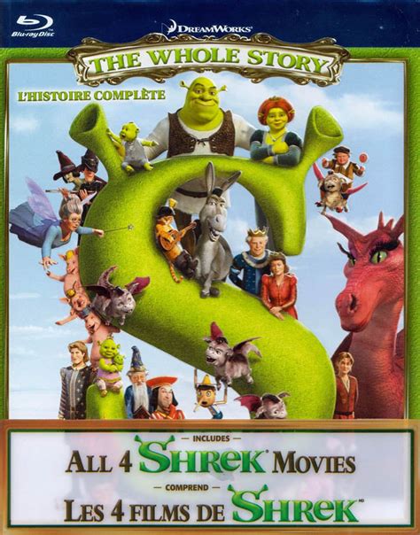 Shrek The Whole Story Quadrilogy (Boxset) (Blu-ray) (Bilingual) on BLU-RAY Movie