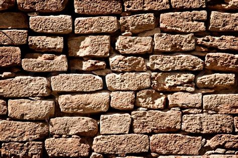 Ancient stone wall texture | Stock image | Colourbox