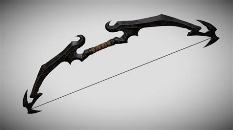 Medieval Bow Low Poly. - 3D model by Sebastián Quintero (@sebasaj02 ...