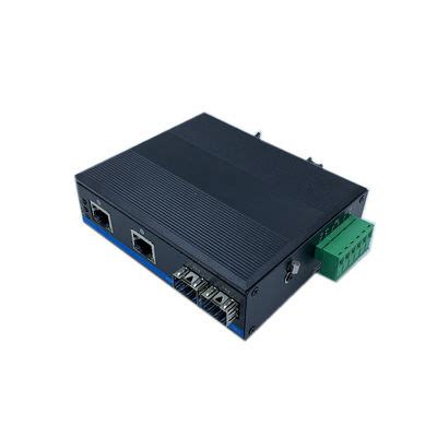 Metal 4 Port POE Switch For Security Camera System