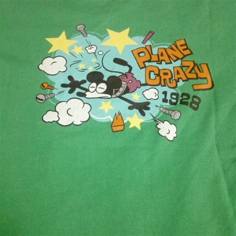 Mickey plane crazy 1928, Men's Fashion, Tops & Sets, Tshirts & Polo Shirts on Carousell