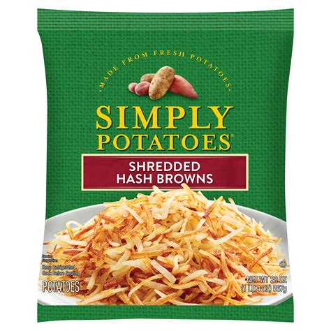 Simply Potatoes Shredded Hash Browns, 20 oz - Walmart.com - Walmart.com