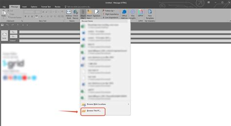 How to add attachment in Outlook - 1-grid Knowledge Base