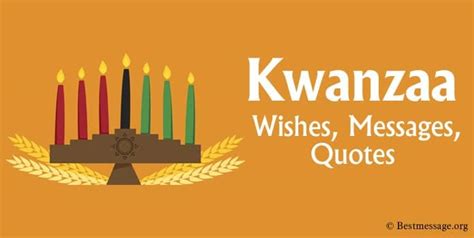 Happy Kwanzaa Messages, Wishes and Quotes – Sample Messages