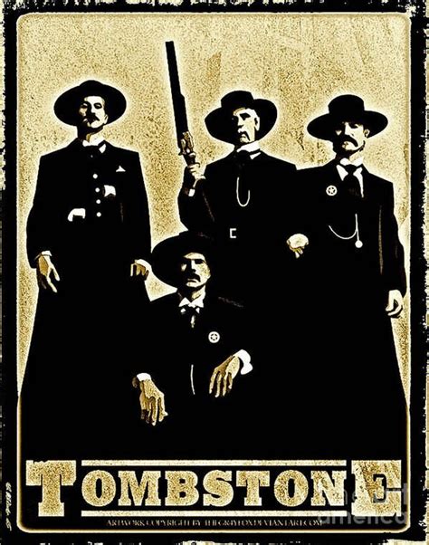 Tombstone Poster - Vintage Poster by Scott D Van Osdol | Tombstone posters, Vintage posters ...