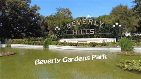 Beverly Gardens Park - Beverly Hills - YouTube