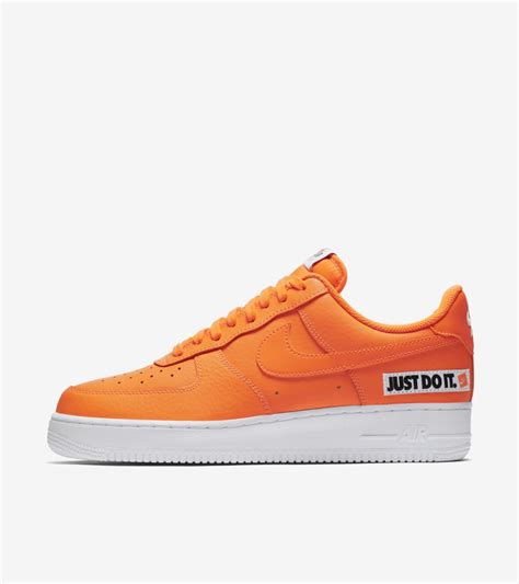 Nike Air Force 1 JDI Collection 'Total Orange & White' Release Date. Nike SNKRS