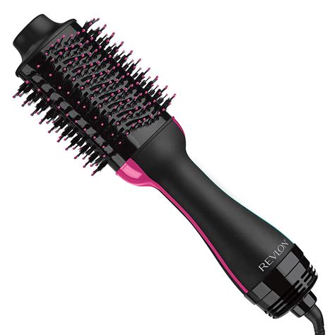 Revlon One-Step Hair Dryer And Volumizer Hot Air Brush, Black, Packaging May Vary - Walmart.com