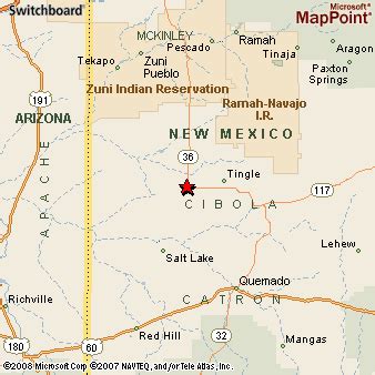 Where is Fence Lake, New Mexico? see area map & more