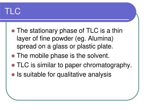 Chromatography- TLC & HPLC - ppt download