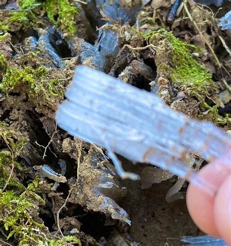 Philip Bump on Twitter: "On a hike with my kids and found these odd ice formations. Like little ...