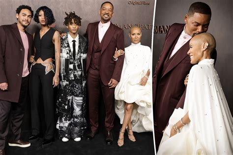 Will Smith, family return to red carpet post-Oscars for ‘Emancipation ...