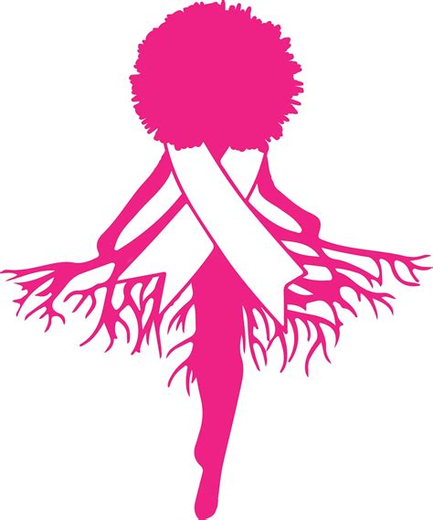 Survivor svg Pink Ribbon svg Queen clipart African American | Etsy