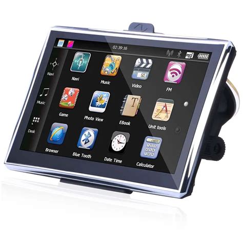 Automobile Accessories 7 Inch Car GPS Navigator GPS Navigation Preload Free Lastest Maps RU UA ...