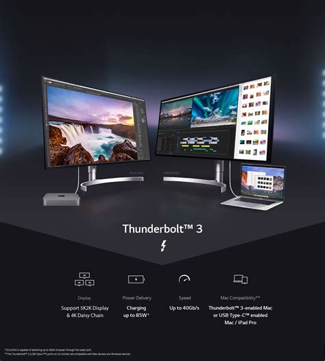 Thunderbolt 3 Monitors: Discover The True Universal Port | LG USA