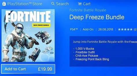 Fortnite Deep Freeze Bundle (PS4) günstig - Preis ab 26,99€