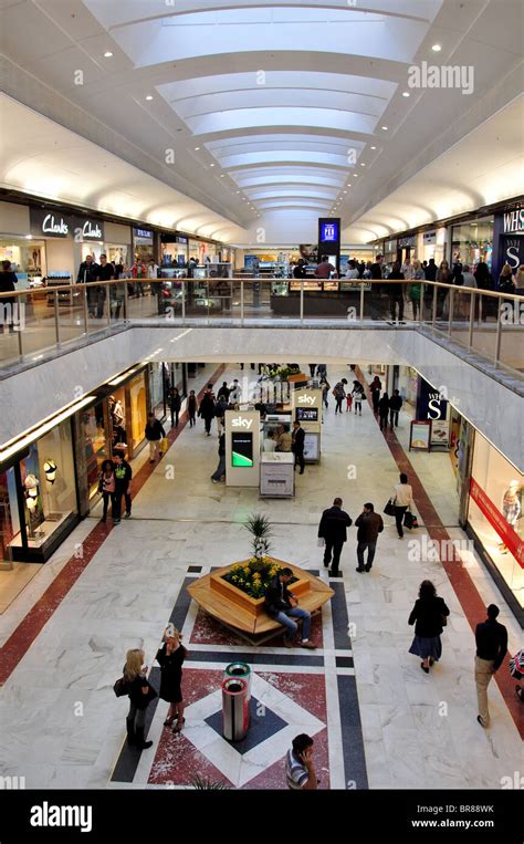 Interior view of Brent Cross Shopping Centre, Brent Cross, London ...