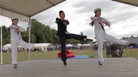 Sailors Hornpipe Scottish Dance competition during 2022 Aboyne Highland Games | competition ...