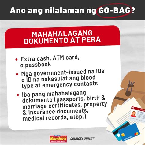 Bandera on Twitter: "MAGING HANDA SA ANUMANG SAKUNA BITBIT ANG GO-BAG! 🧳 Inaanyayahan ng DSWD ...