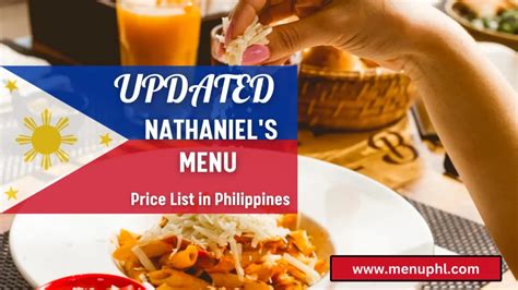 NATHANIEL'S MENU PHILIPPINES & UPDATED PRICES 2024