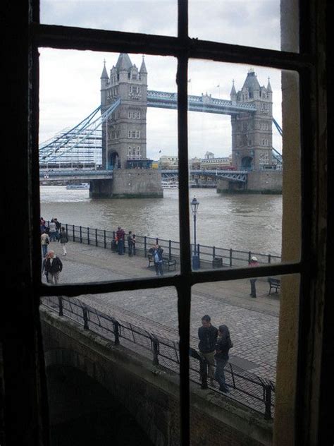 Stunning View of Tower Bridge Inside Tower of London