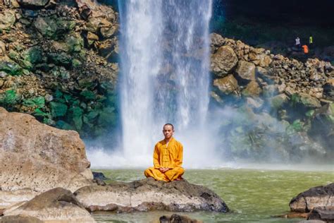 Buddhist Monk Meditating Stock Photos, Pictures & Royalty-Free Images - iStock