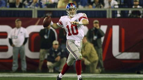 New York Giants QB Eli Manning Super Bowl 42 helmet up for grabs