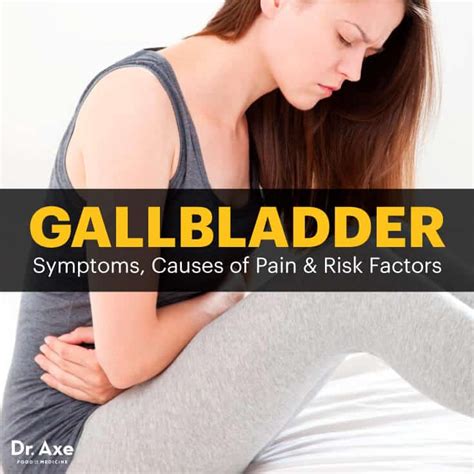 Gallbladder Symptoms, Causes of Pain & Risk Factors - Dr. Axe