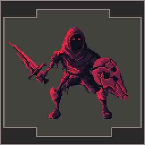 Pixel art enemy i made for my game : r/PixelArt