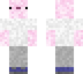 axolotl boy cute derp | Minecraft Skins