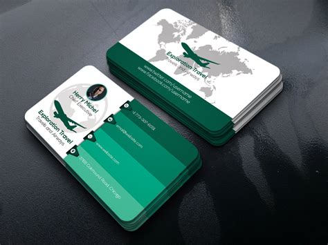 Exploration Travel Agency Business Card | TechMix