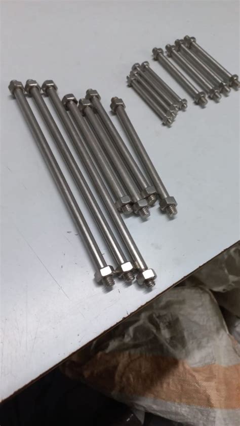 10mm -12mm Stainless Steel Threaded Rod, For Manufacturing, grade 40 at Rs 101/piece in Mumbai