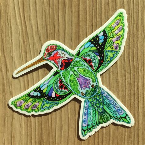 Hummingbird Sticker – EarthArt International