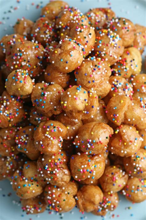 Italian Struffoli Honey Balls | Wishes and Dishes