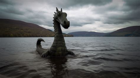 An Old And Very Lonely Dragon Sits In The Lake Background, Pictures ...