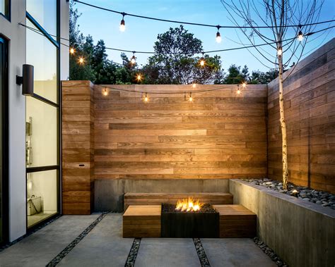 SF House-Tech-Art-Play by building Lab | Outdoor landscape lighting, Patio wall, Concrete patio