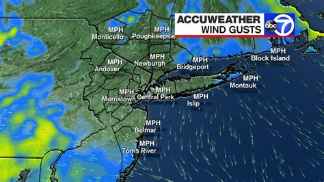 Wind Gusts - AccuWeather - New York, New Jersey, Connecticut - ABC7 New ...