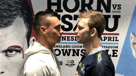 Tim Tszyu vs Jeff Horn boxing press conference: Barbs fly over walk-out ...