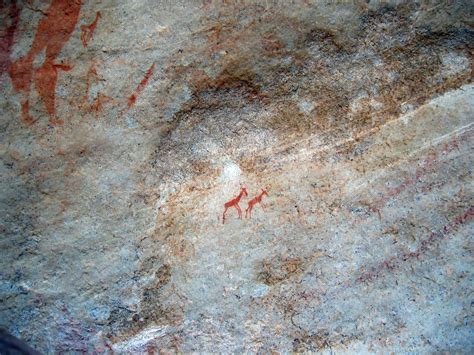 ANCIENT ART — The Bushmans Kloof rock art site in the Cederberg...