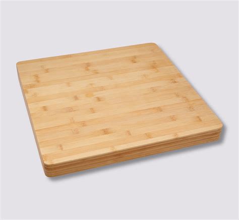 Bamboo cutting board with handle - Koning Bamboe