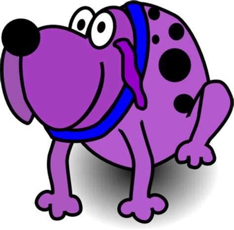 Image result for purple dog | Cartoon animals, Cartoon, Smurfs