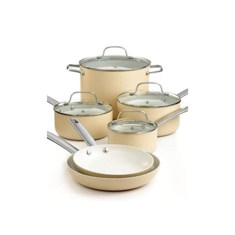 Amazon.com: Martha Stewart Collection Ceramic Cookware, 10 Piece Set: Kitchen & Dining