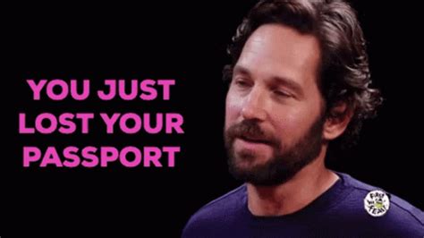 Paul Rudd You Just Lost Your Passport GIF - Paul Rudd You Just Lost Your Passport Smile ...