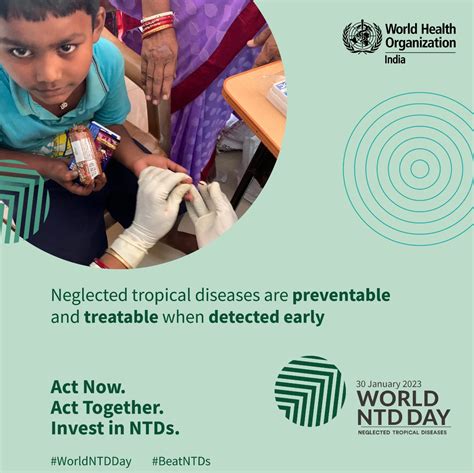 Neglected tropical diseases are preventable and treatable when detected ...