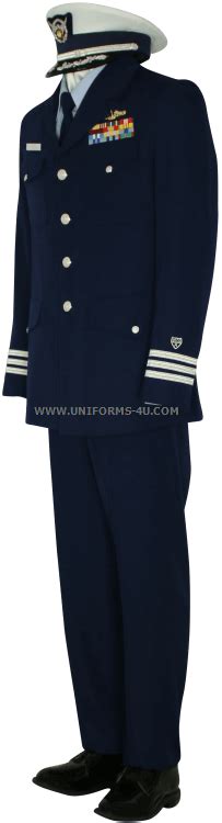 U.S. COAST GUARD MEN'S AUXILIARY SERVICE DRESS BLUE UNIFORM