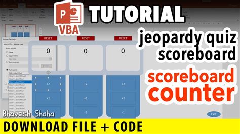 Jeopardy Powerpoint Template With Score - Toptemplate.my.id