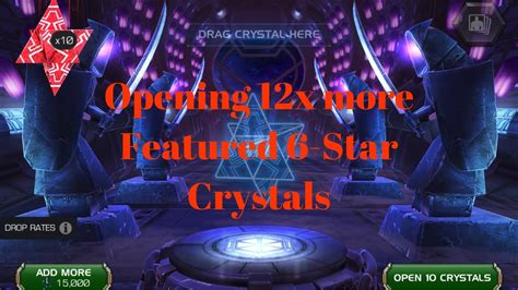 Opening 12x 6-Star Featured Crystals...MCOC - YouTube