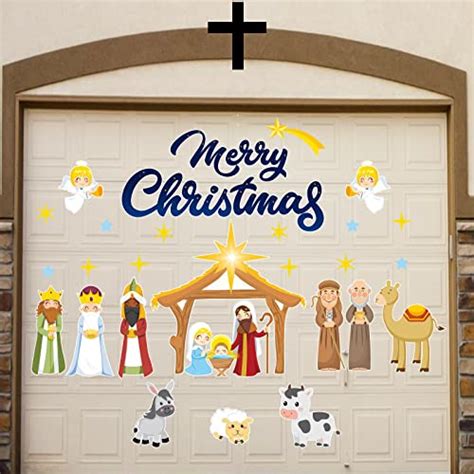 Best Garage Door Nativity Scene: A Holiday Tradition