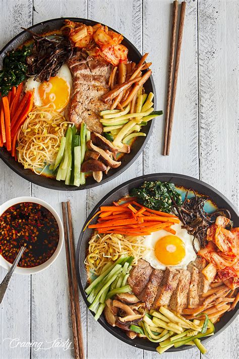 Bibimbap with Homemade Bibimbap Sauce - Craving Tasty