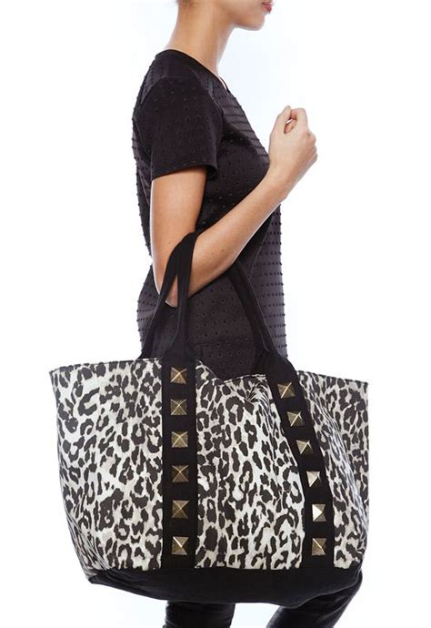 Jet by John Eshaya Large Stud Tote Bag | Studded tote, Bags, Tote bag